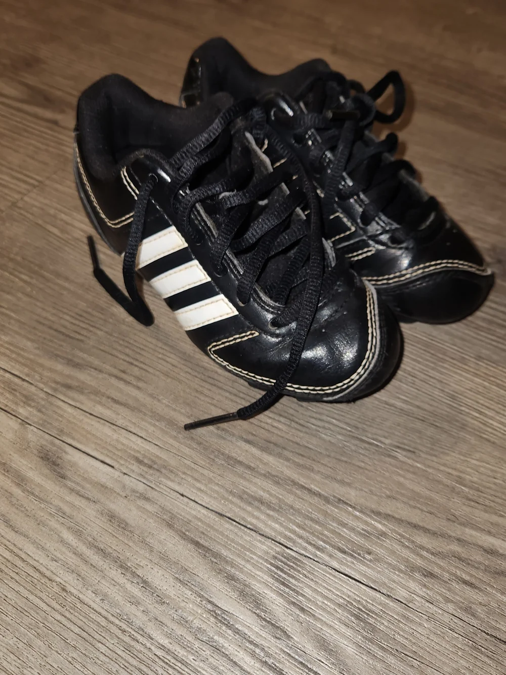 adidas Black & White Cleats